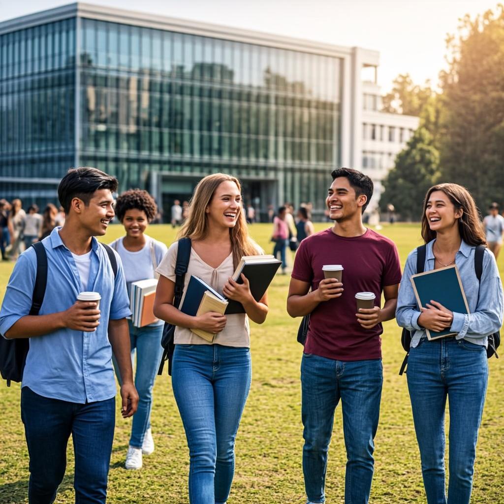 International university campus where A2 Abroad students study